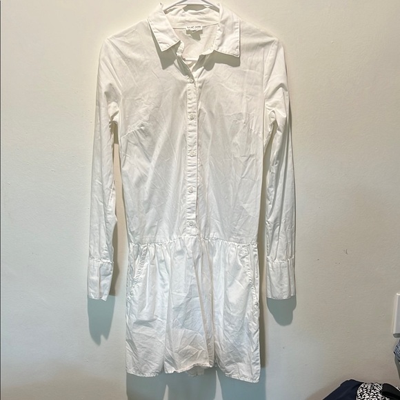 Splendid Damsel Collection White Collared Dress with Pockets size XS - Picture 2 of 5